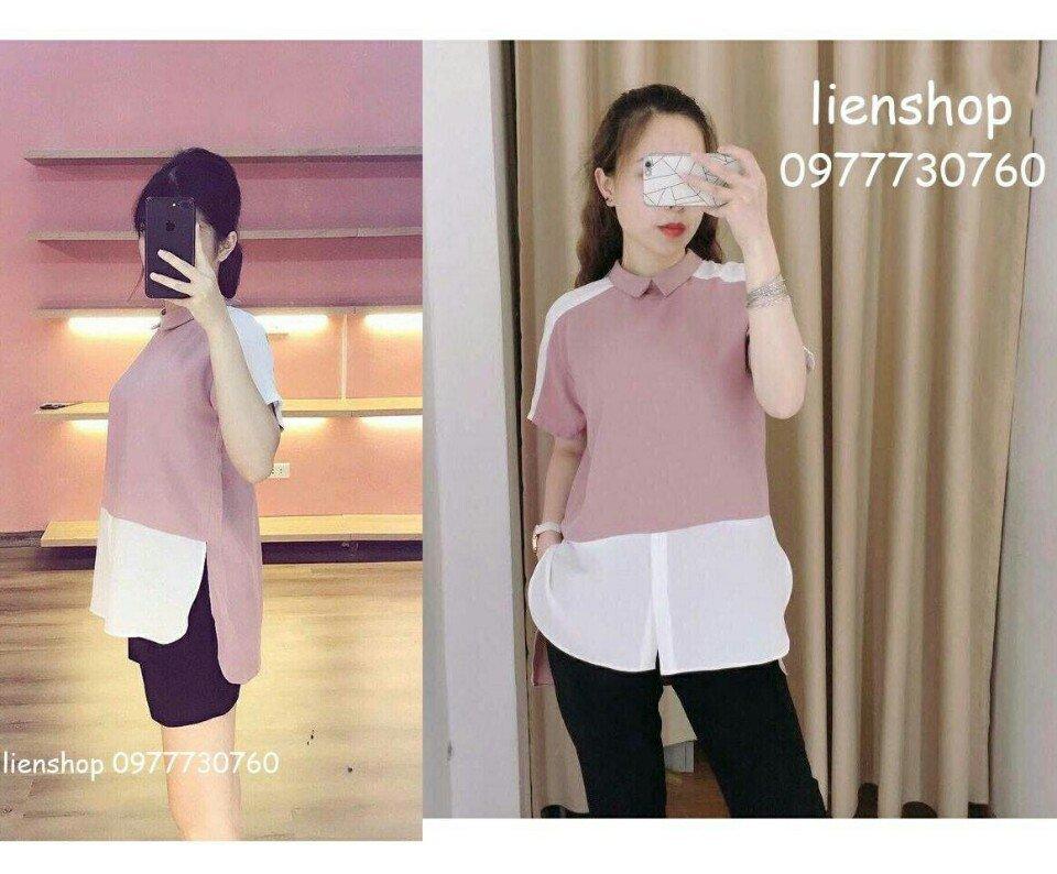[HCM]áo thun kim tuyến lai bầu pha kate