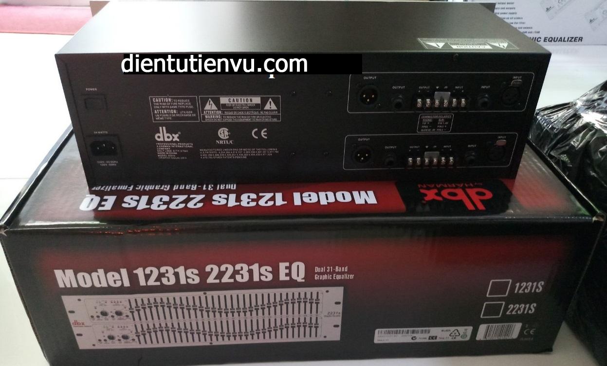 [HCM]Lọc tiếng cao cấp DBX-2231S (Mặt Trắng)