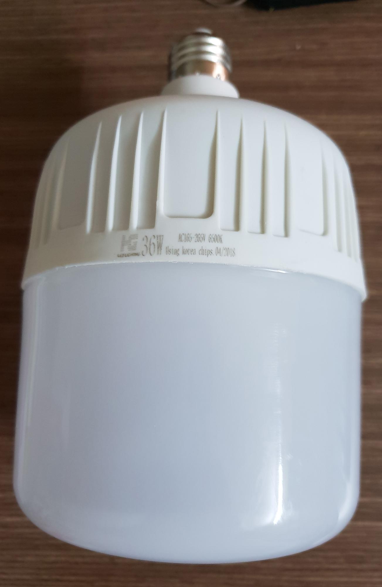Bộ 2 bóng đèn led Bulb chống nước 36w ( ánh sáng trắng)