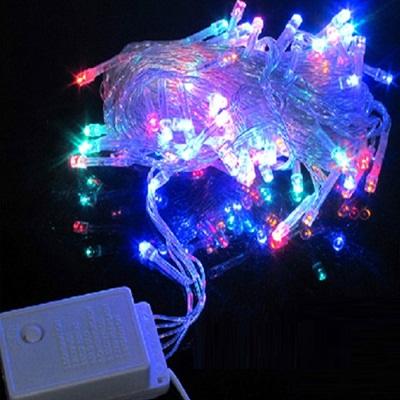 Dây đèn Led thả mành 8 chế độ Led đuổi DL3210 - Có Video