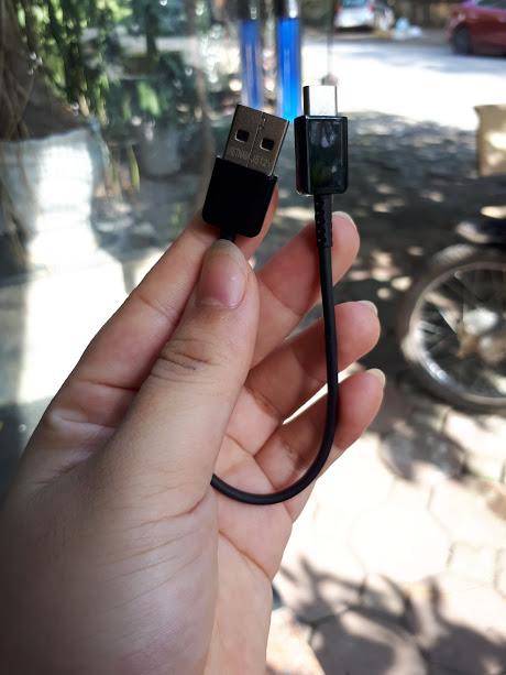 Cáp sạc Micro USB Android dài 20cm (Trắng)