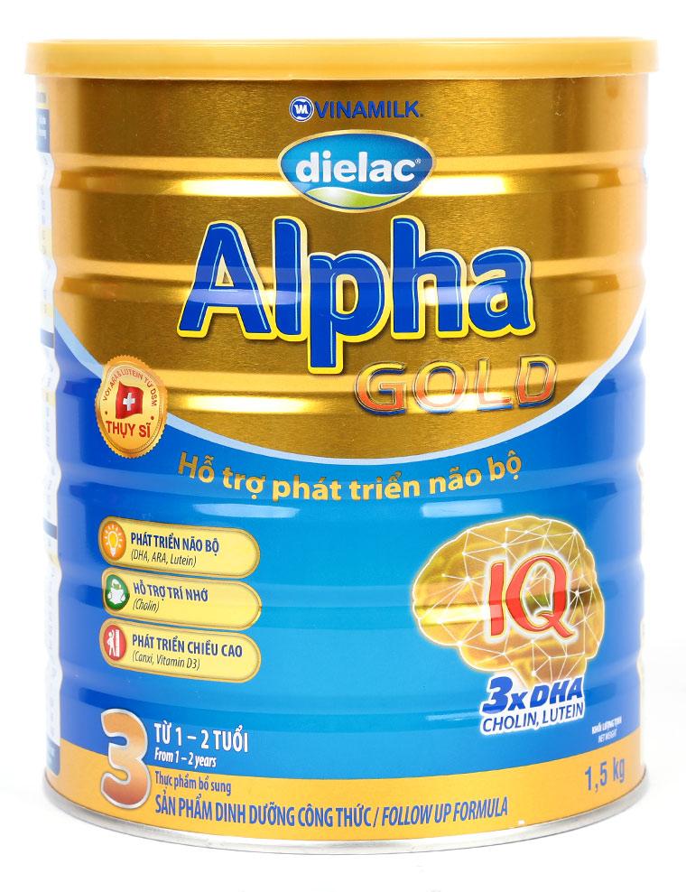 Sữa bột Dielac Alpha gold 3 1.5kg