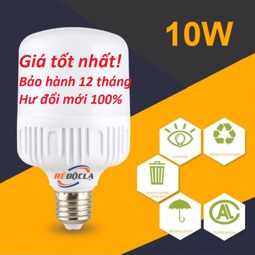 Bộ 10  bóng đèn Led TAT 10W cao cấp tiết kiệm điện