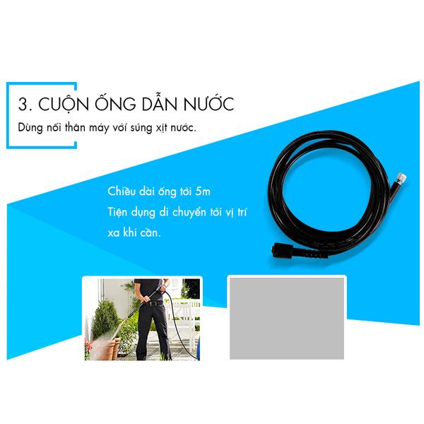 Máy rửa xe cao áp Kachi MK73 (vòi xịt ngắn)