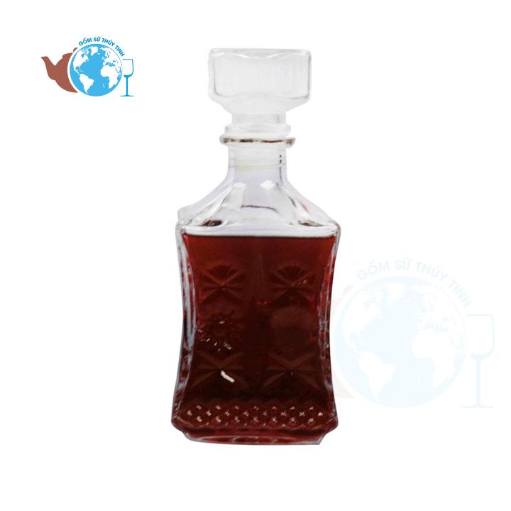 Bình Đựng Rươu Ngâm Sâm Thủy Tinh 750ml - BR05