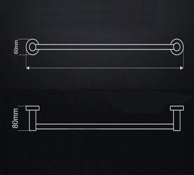 [HCM]GIÁ TREO KHĂN NHÀ TẮM INOX ĐƠN CA6895