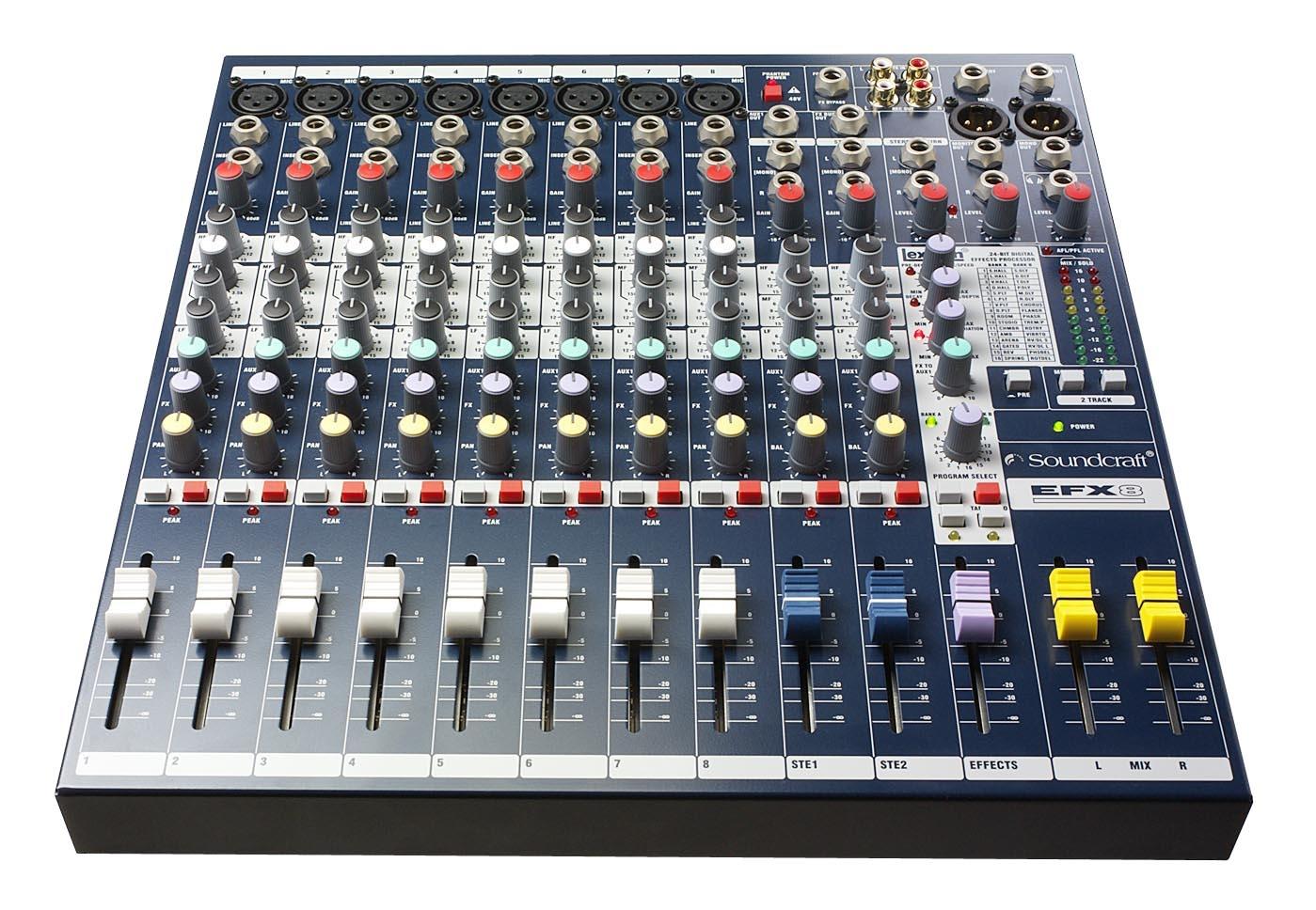 Mixer Soundcraft E FX8
