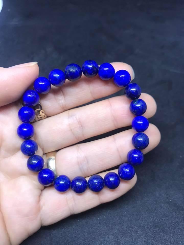 [HCM]VÒNG TAY PHONG THỦY ĐÁ đá lapis lazuli 8LY