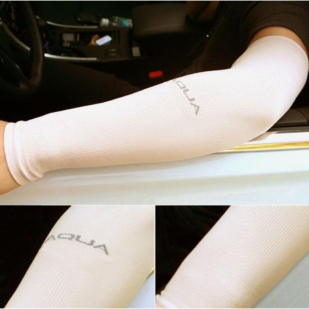 Găng Tay Chống Nắng Xỏ Ngón Đen - Da
