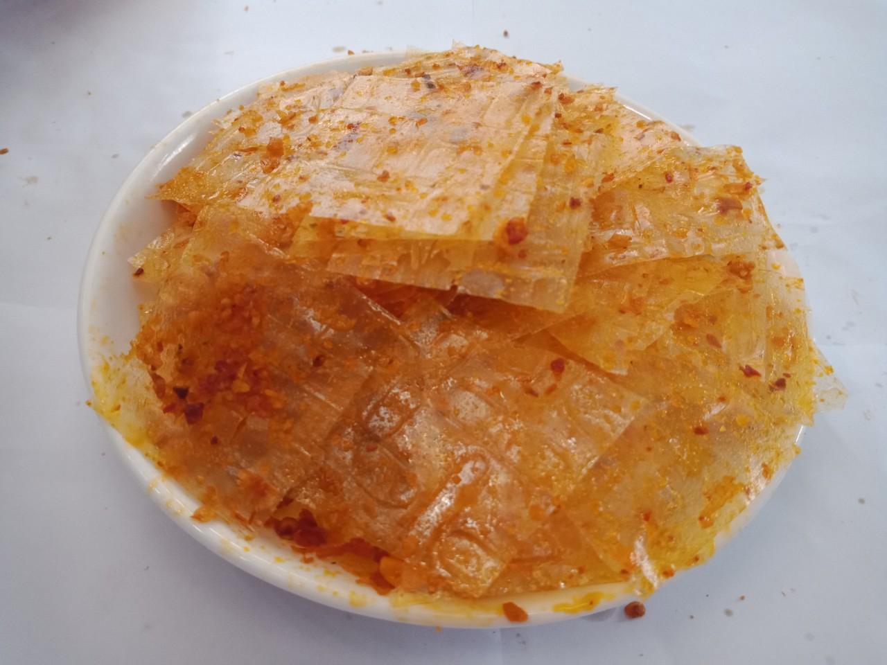 500G Bánh Tráng Trộn Sa Tế Khô Bò