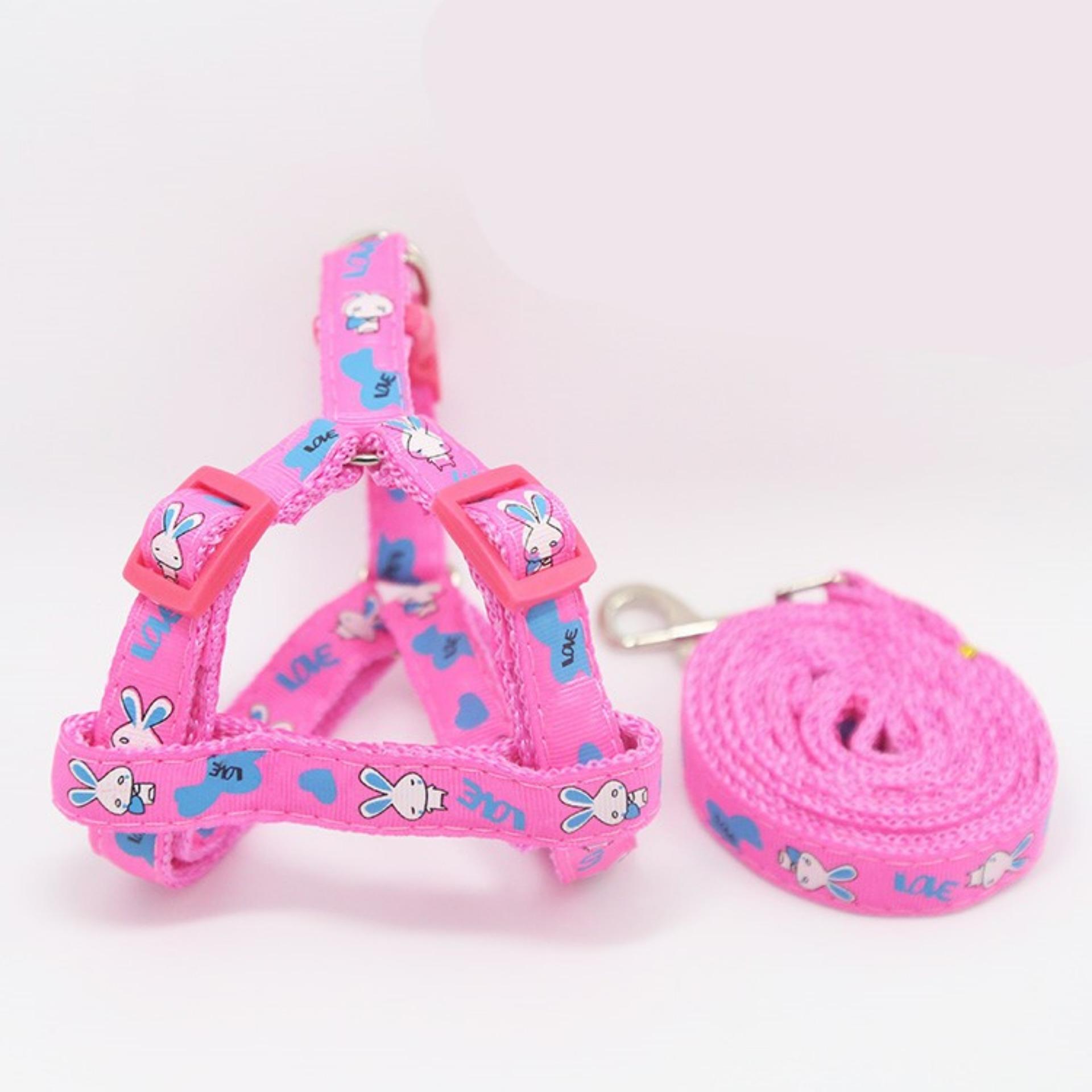 Dây dắt chó có đai ngực ( Đen ) size M