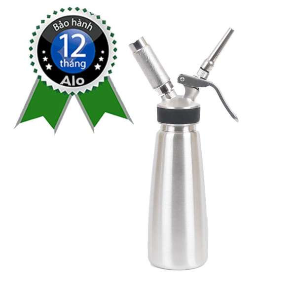 BÌNH XỊT KEM TƯƠI MOSA INOX 0,5L