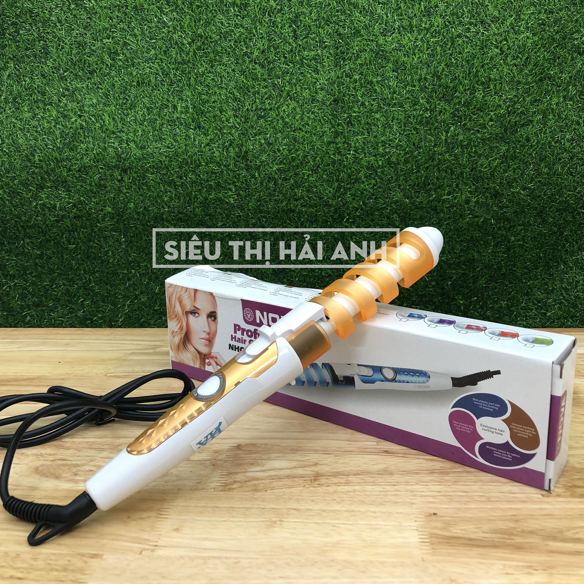 Máy uốn tóc, làm xoăn tóc Nova tự động chuẩn salon - GDHK514