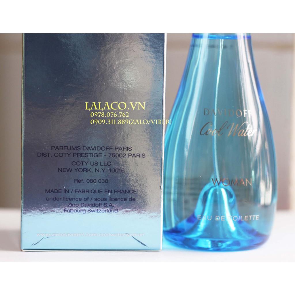[HCM]Nước hoa Davidoff Cool Water Woman 100ml