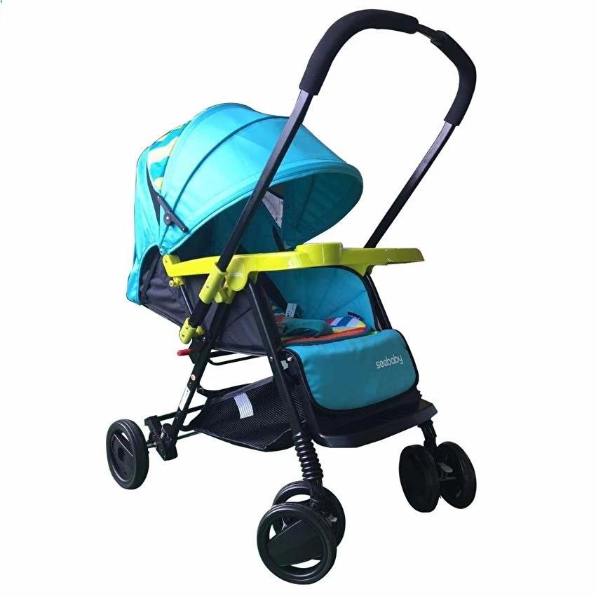 Xe đẩy trẻ em cao cấp 2 chiều Seebaby T11 (mẫu mới 2017)