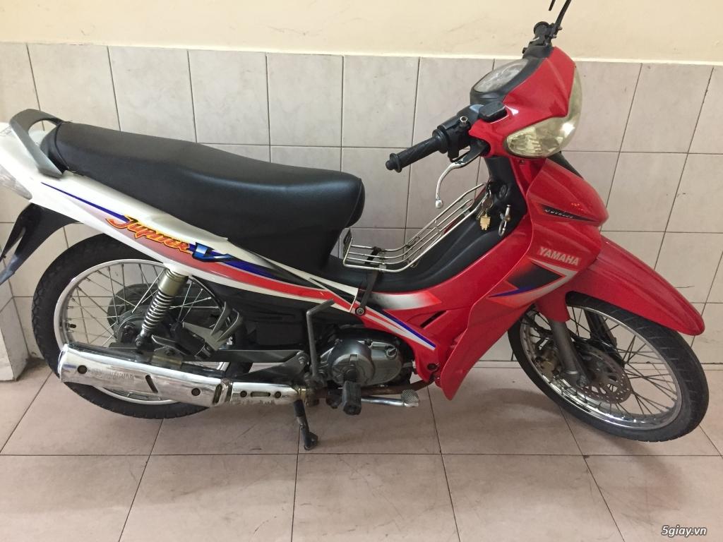 Bộ Tem  xe  Jupiter V màu ĐỎ -Decal dán sườn xe JUPITER