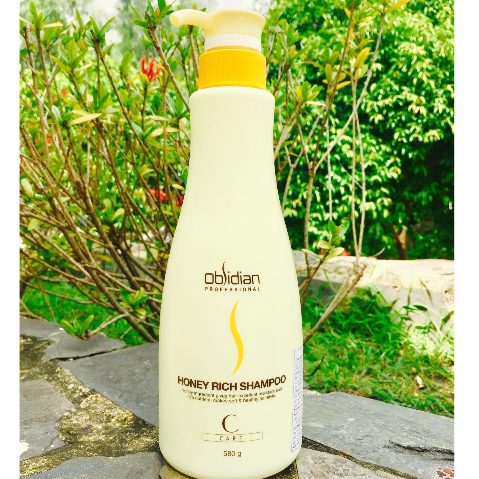[HCM]Dầu gội mật ong Obsidian Honey Rich Shampoo 580ml
