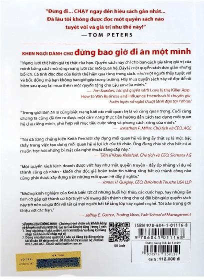 Đừng Bao Giờ Đi Ăn Một Mình (Tái Bản)