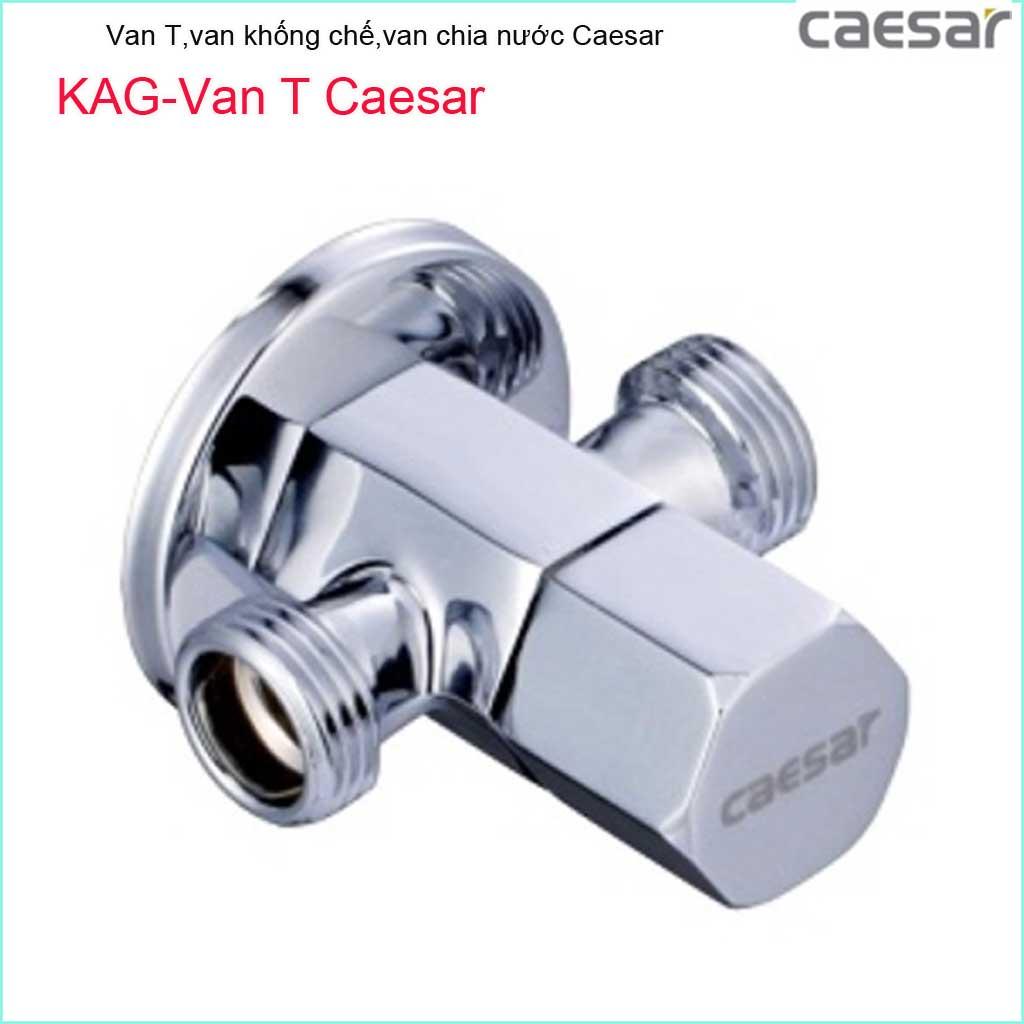 Van T caesar KAG-BF427 giảm áp lực nước chữ T , van vòi Caesar KAG-Van T Caesar