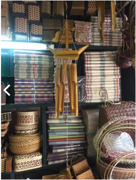 Chuông gió tre hình thuyền buồm