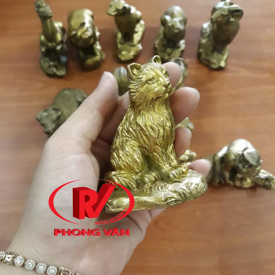 Tượng Mèo Bằng Đồng