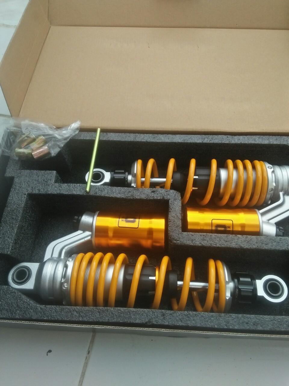 Cặp phuộc sau Ohlins cho Wave,Dream,Sirius hàng Malaysia
