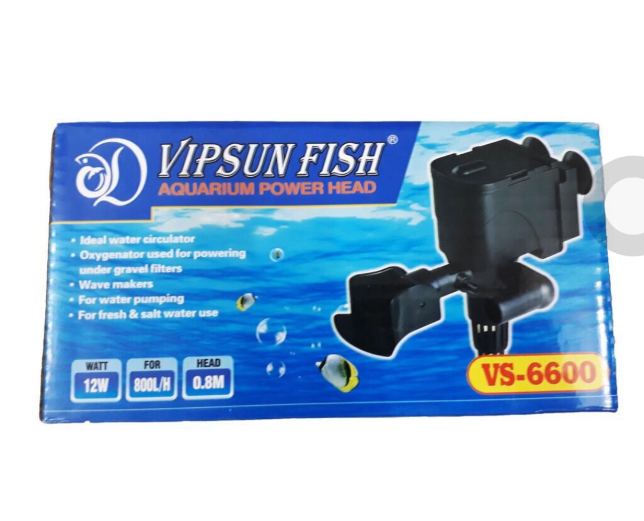 Máy Bơm Lọc Nước Hồ Cá VS-6600 - Máy Lọc Nước Bể Cá Vipsun