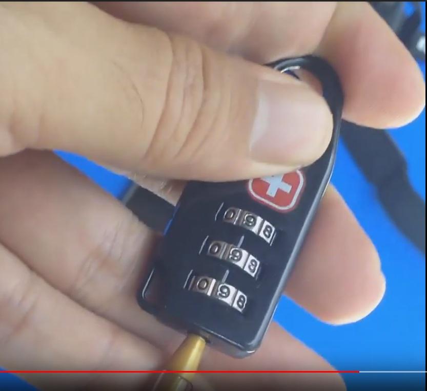 Bộ 2 Ổ khóa mã số mini khóa vali cao cấp