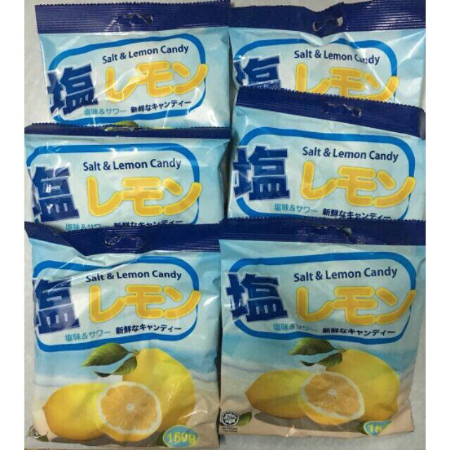 Kẹo Chanh Muối Malaysia SALT & LEMON Candy 150gr