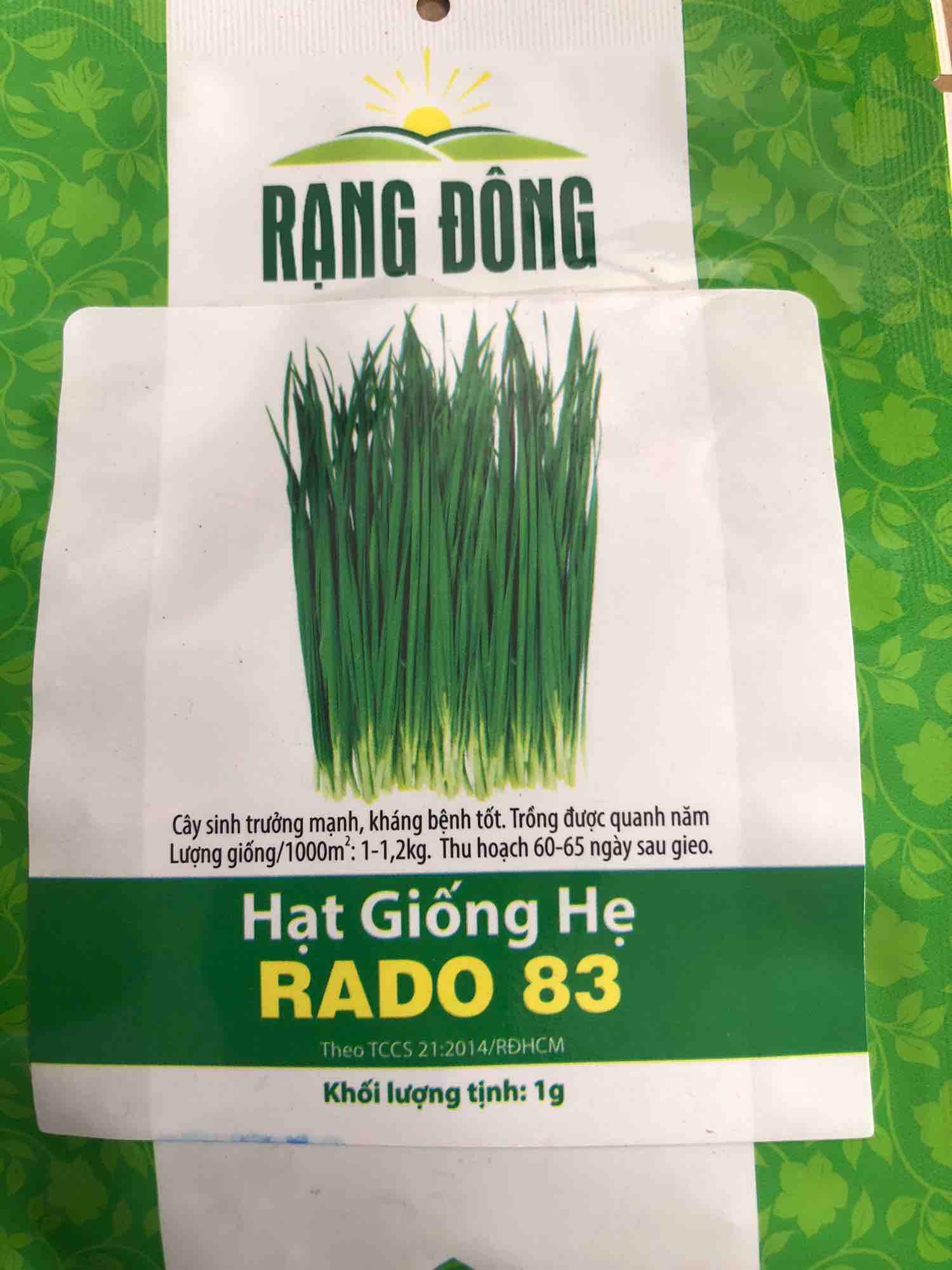 Hạt Giống Cây Hẹ - Hạt giống rau thơm
