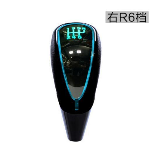 Tay nắm cần số có đèn LED đổi màu cực chất cho xe hơi (xe số sàn)