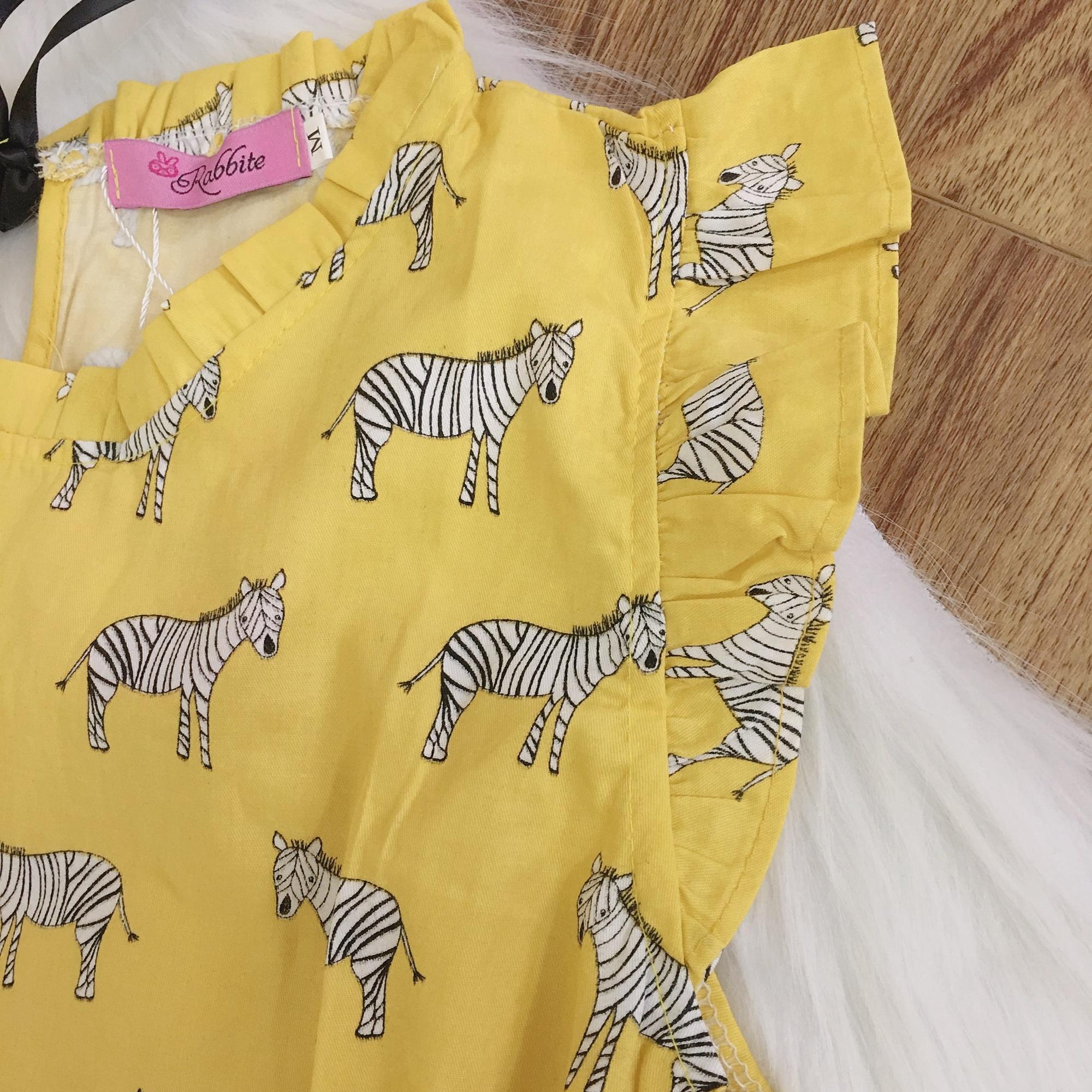 Bộ mặc nhà cánh tiên thắt nơ quần đùi