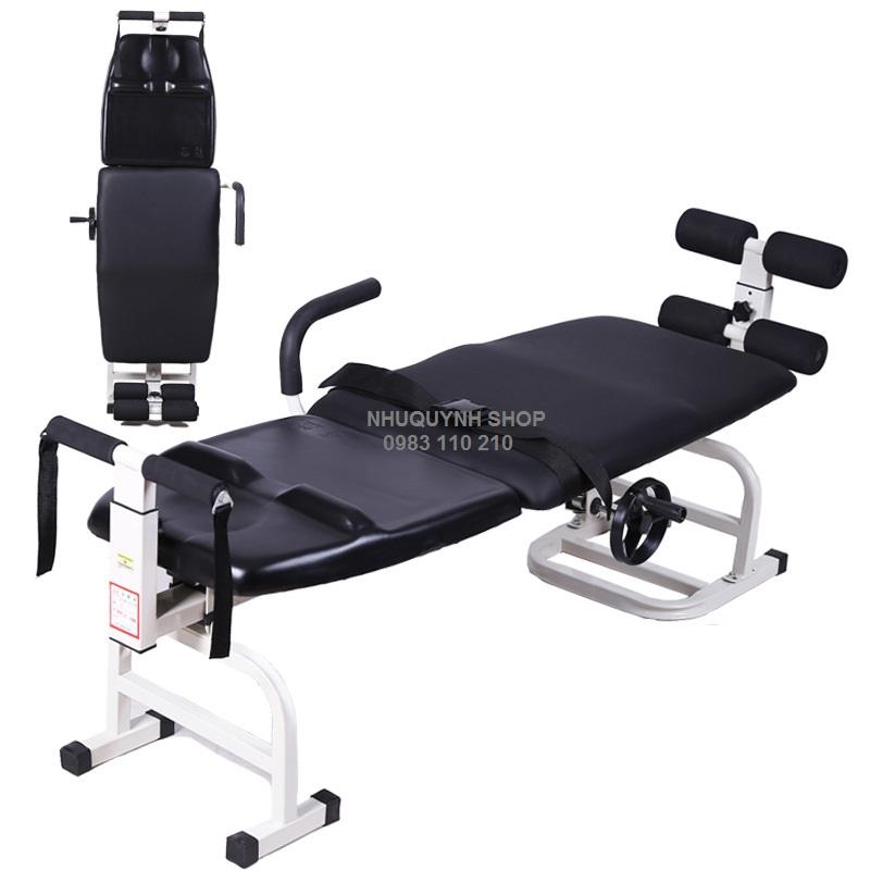 Giường kéo giãn cột sống lưng cổ thoát vị thoái hóa