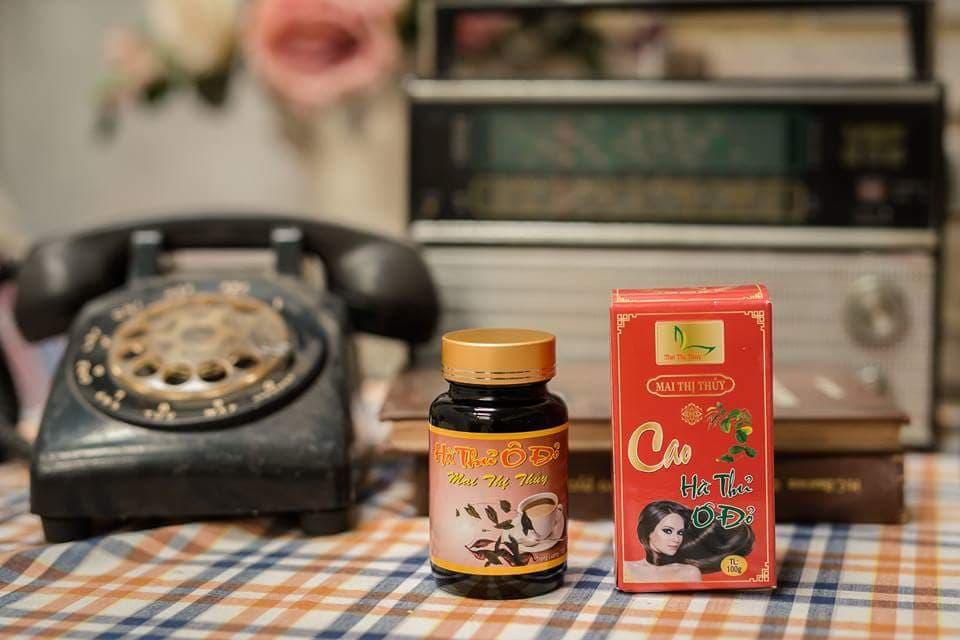 Cao Hà Thủ Ô Đỏ đóng lọ 100gr hàng công ty