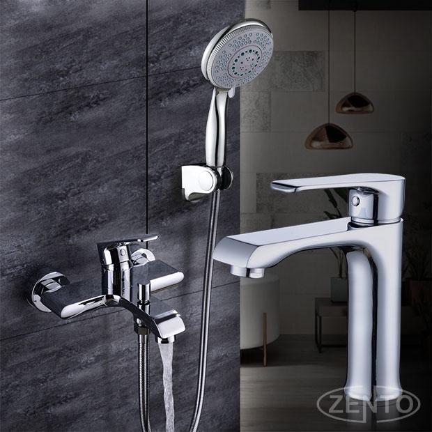 Cặp đôi sen tắm & vòi lavabo Melody series CB014