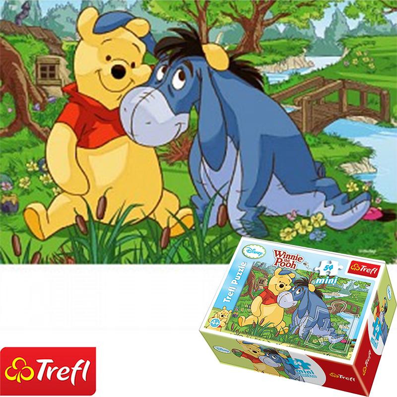 Tranh ghép hình TREFL mini 54106 - 54 mảnh Mùa hè tại khu vườn 100 mẫu/ Disney WTP ((jigsaw puzzle Tranh ghép hình chính hãng TREFL)