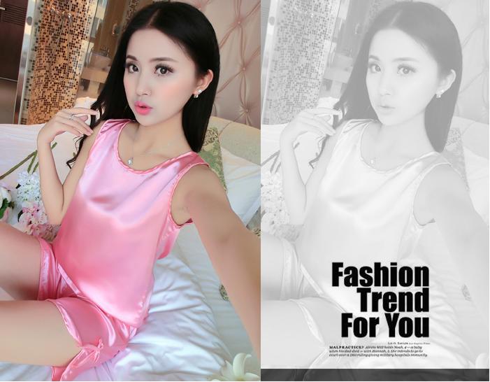 [HCM]Bộ Ngủ Nữ Phi Lụa Kiểu Đơn Giản CDANP06 chất phi mềm mịn