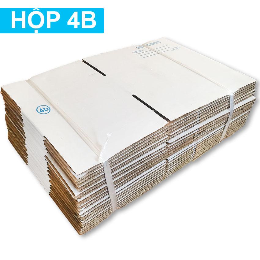 [HCM]Bộ 10 cái hộp giấy carton size 4B (24 x 18 x 8cm)