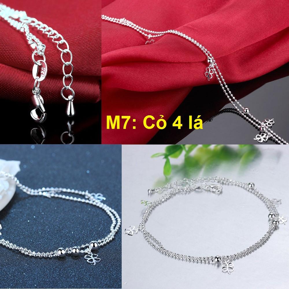 [HCM]Lắc chân bạc Hàn Quốc