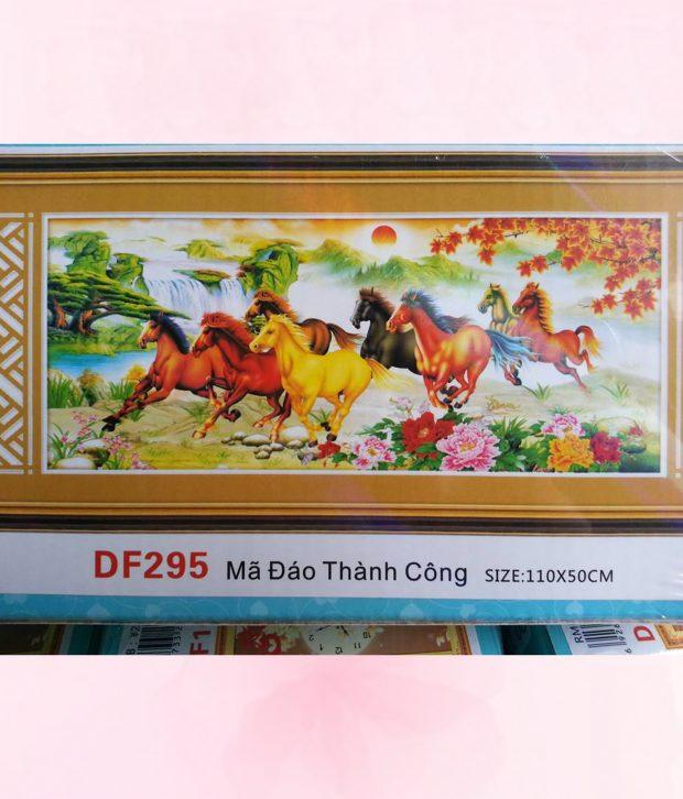 Tranh đính đá mã đáo thành công DF295
