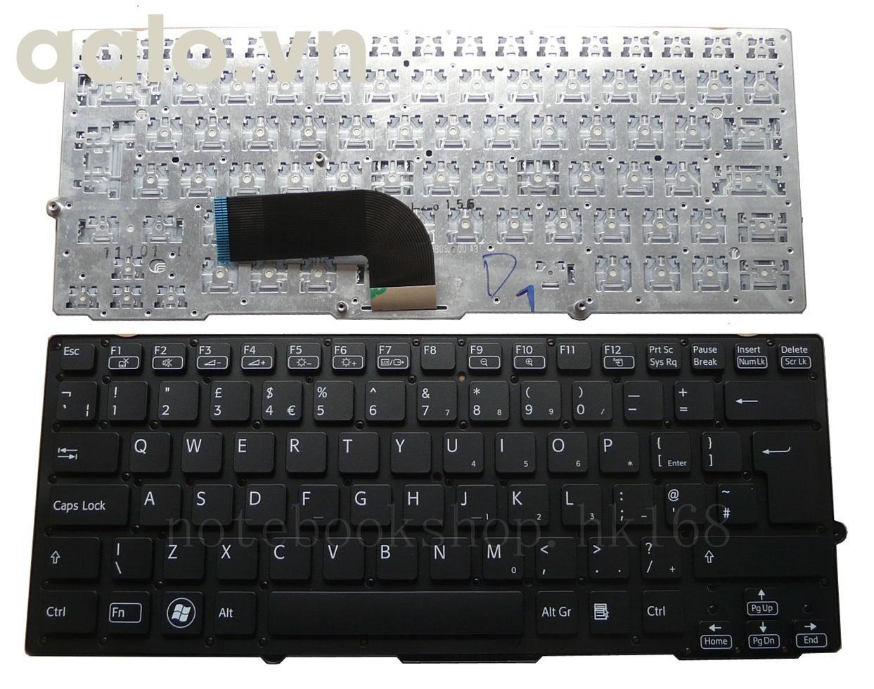Bàn phím laptop Sony VPC-SB - keyboard Sony