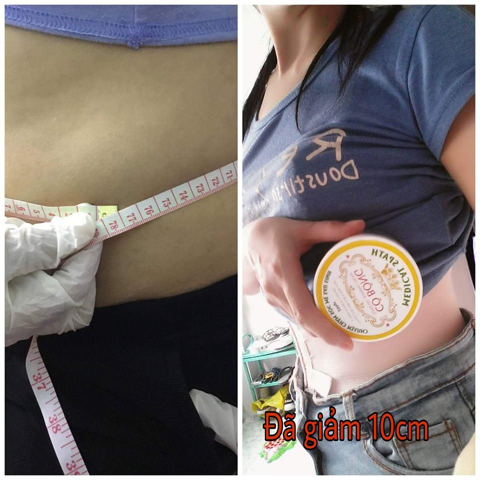 Bộ 10 kem tan mỡ Cô Bông (250g/hộp)