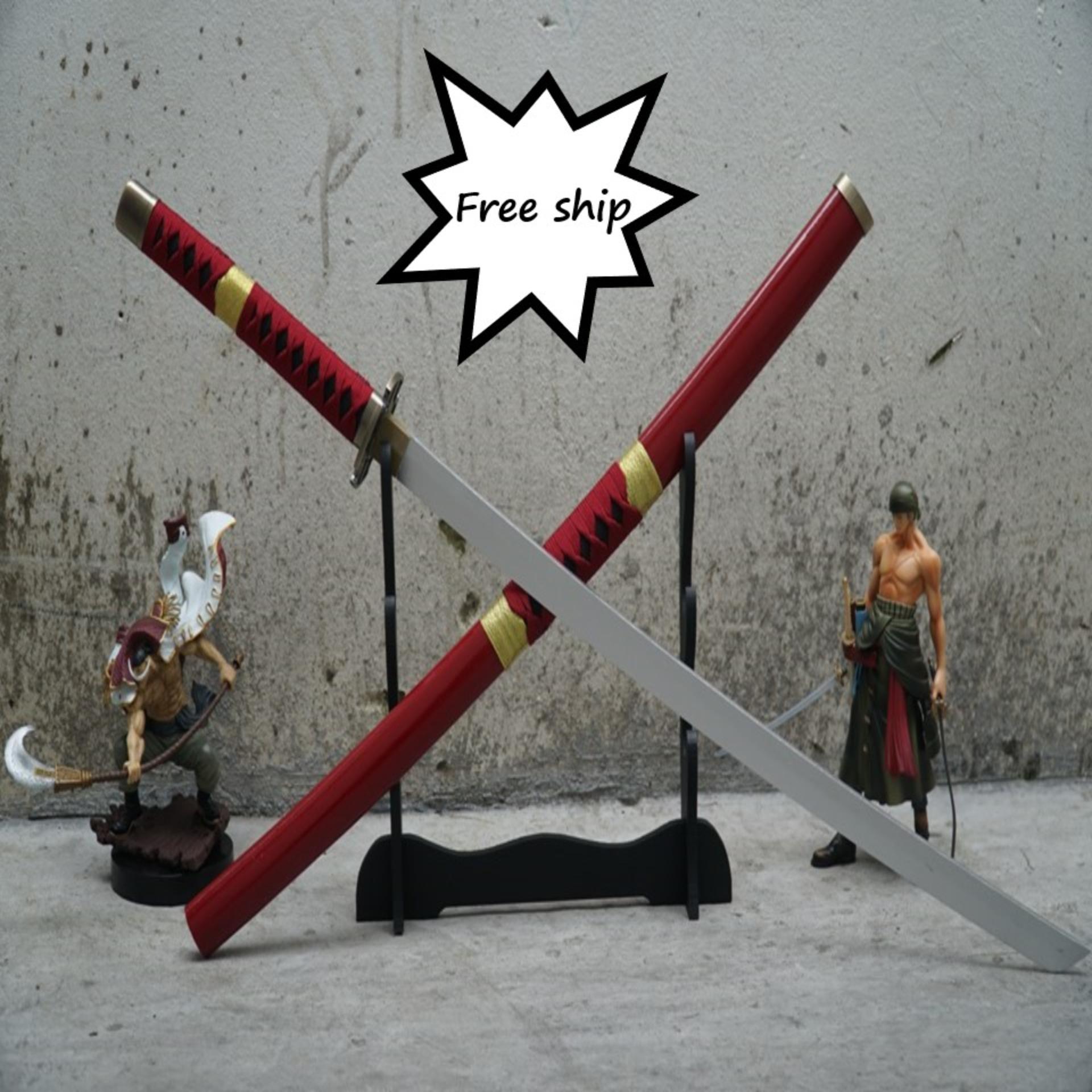 Kiếm gỗ Zoro đỏ ( chiều dài 1 mét )