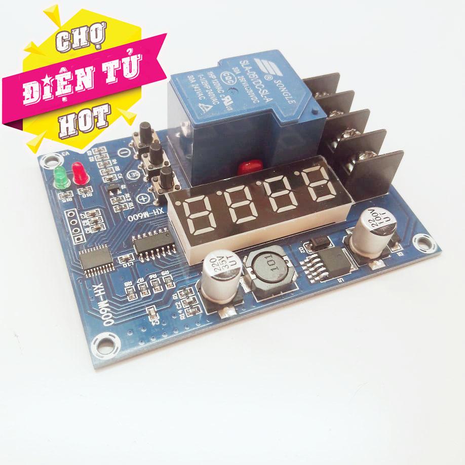 Mạch Sạc Bình Ắc Quy  6- 60VDC 30A Có Bảo Vệ