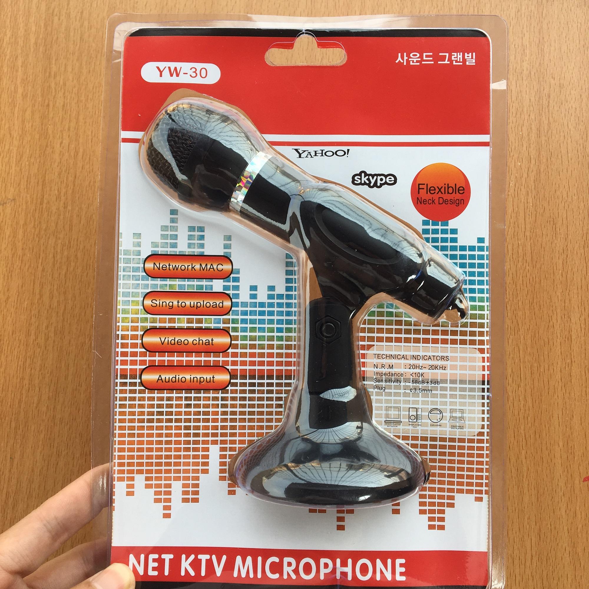 Microphone máy tính thu âm, đàm thoại có chân đế để bàn