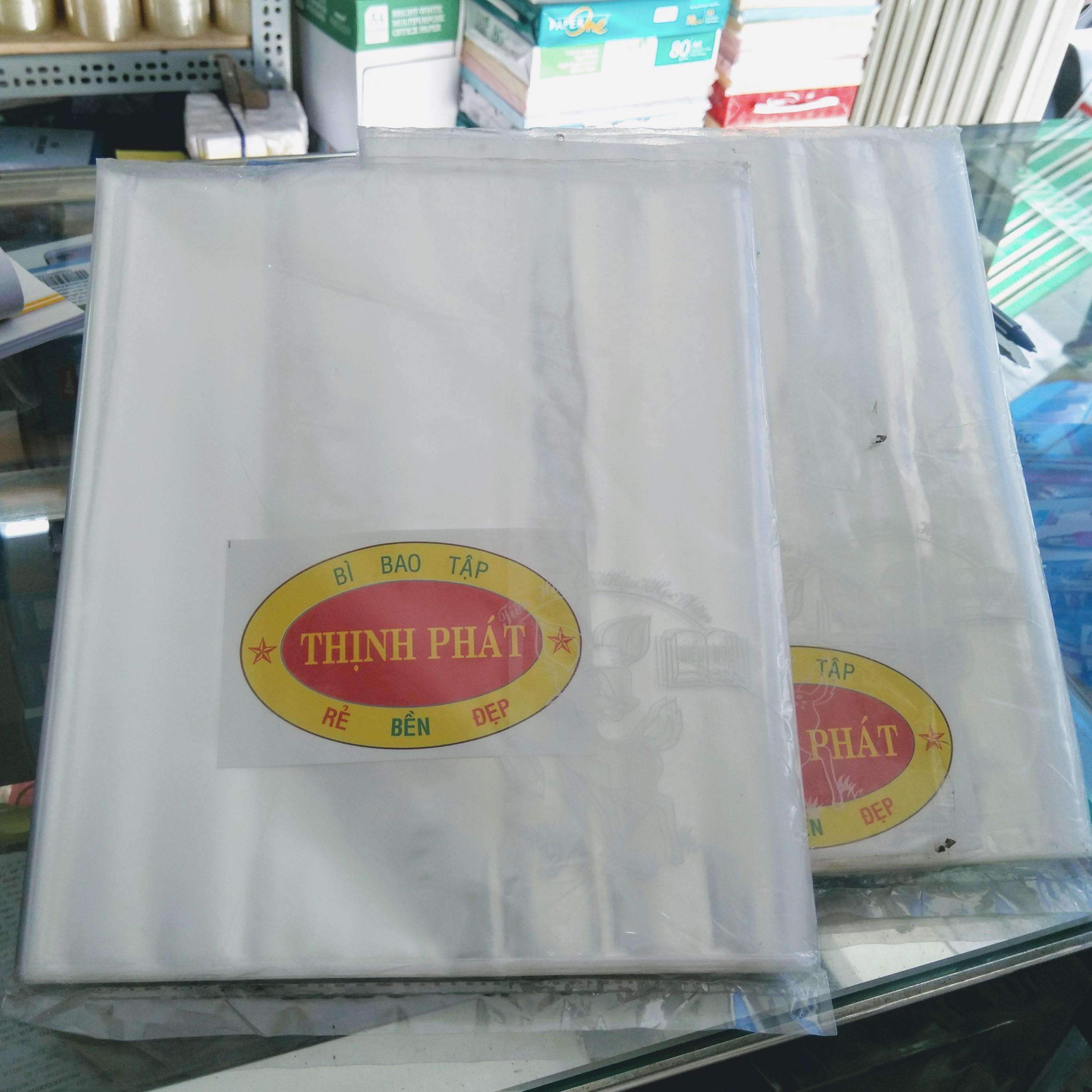 Bìa Bao Tập Thịnh Phát Lợi Dày Đặc Biệt Khổ 21cm Xấp 50 Cái