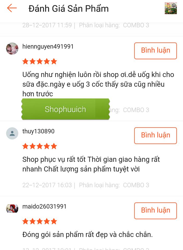Combo Lợi sữa cho mẹ sau sinh