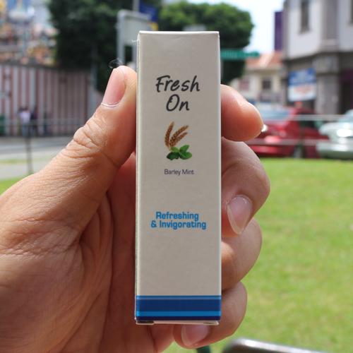 Dầu gió Fresh On của Eagle Brand - Hương Barley Mint (lúa mạch bạc hà)