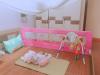 Thanh chắn giường baby gift độ cao 68cm chiều dài 1m2 - ảnh sản phẩm 2