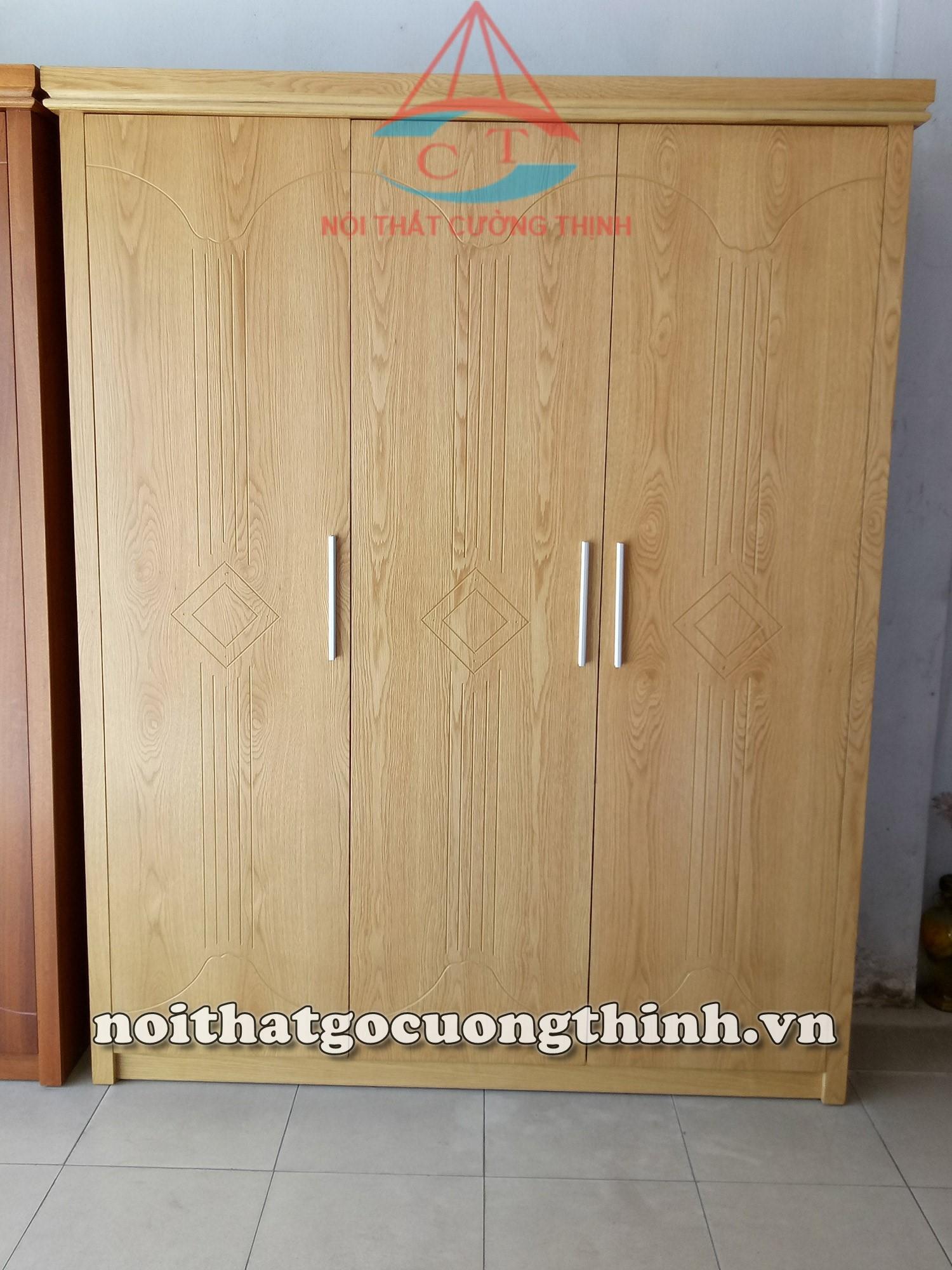 TỦ QUẦN ÁO GỖ MDF 1.6m